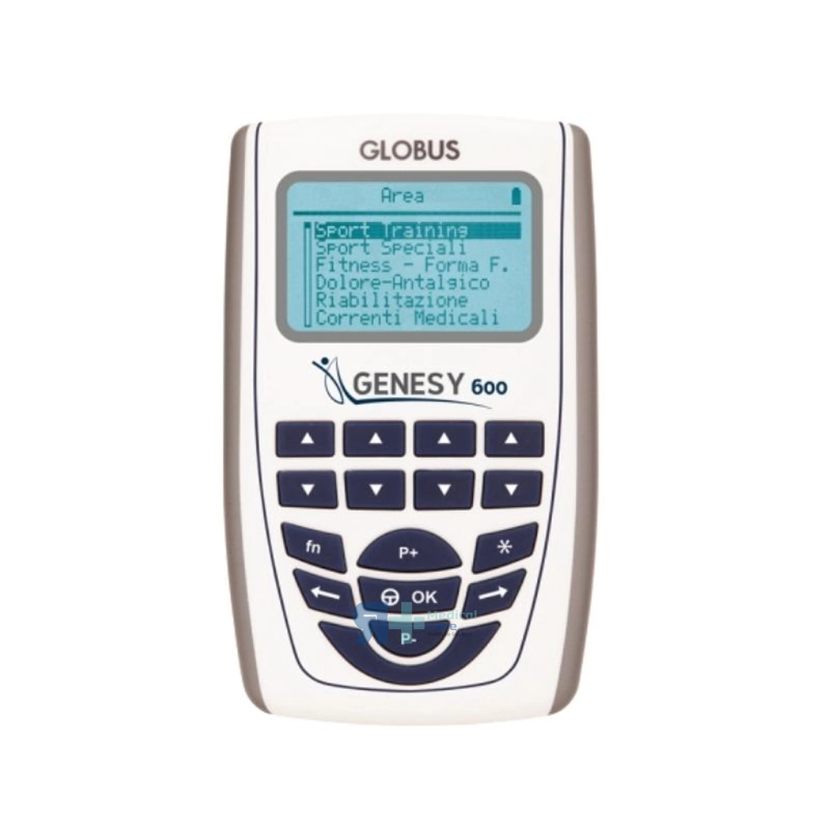 Electroestimulador Globus Genesy 600 para fisioterapeutas y deportistas de alto rendimiento
