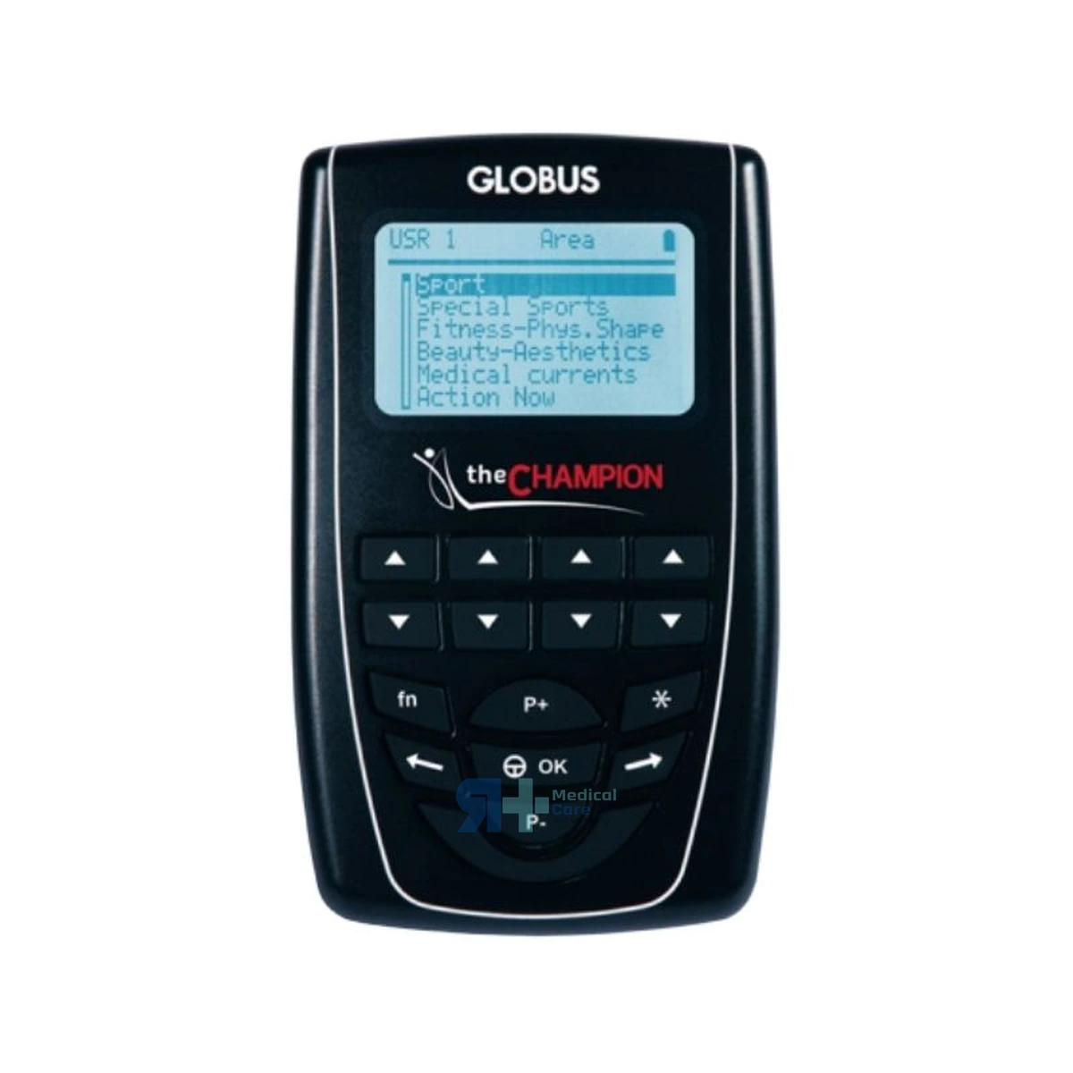 Electroestimulador Globus The Champion para deportistas que practican más de un deporte