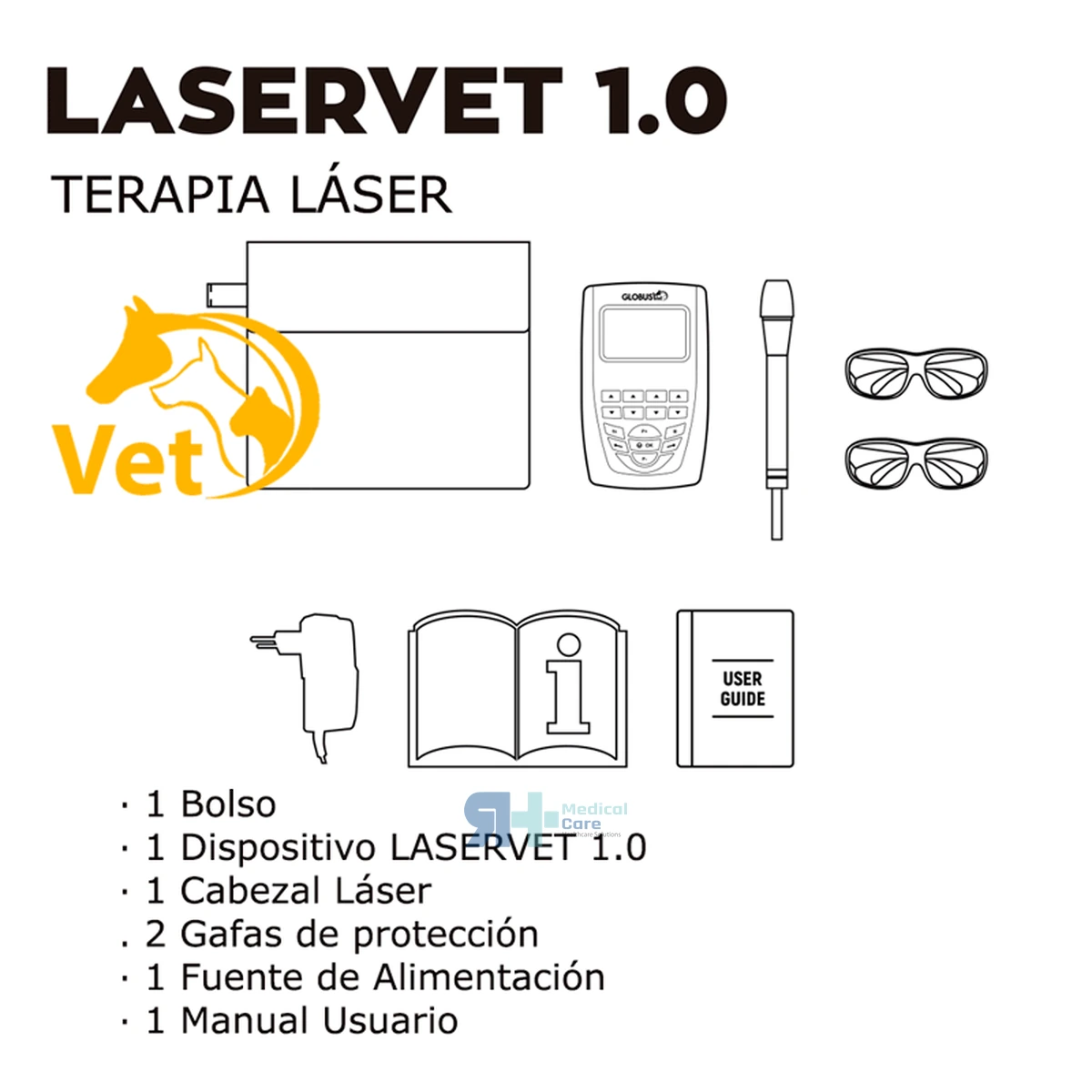 Láser veterinario Globus Laservet 1.0, la puerta de entrada a la laserterapia veterinaria