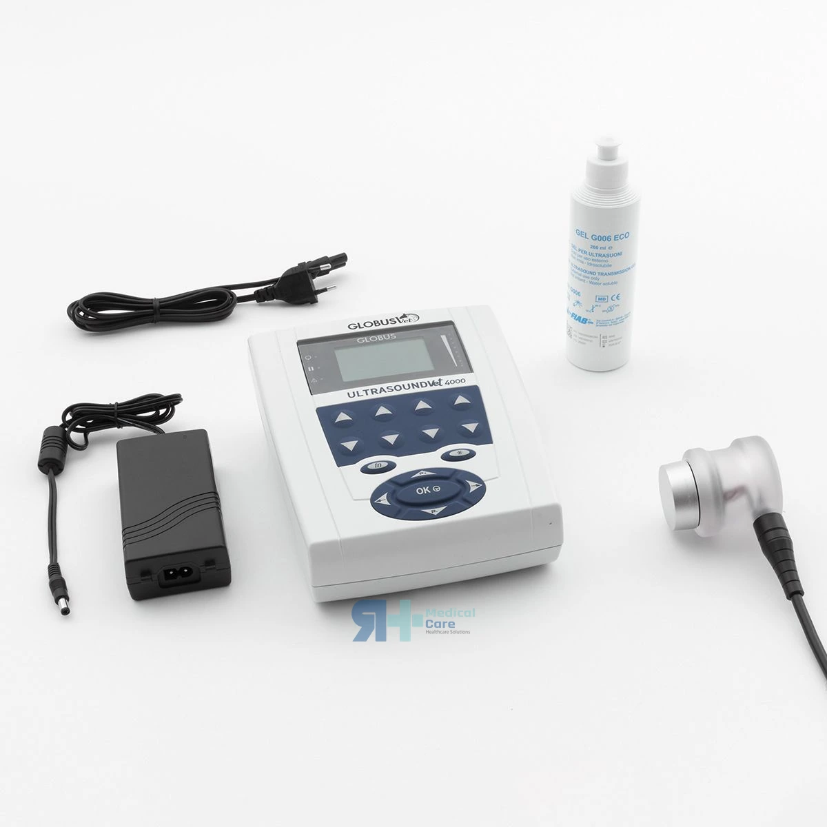 Ultrasonido veterinario Globus UltrasoundVet 4000, estación clínica de ultrasonoterapia para perros, gatos y caballos
