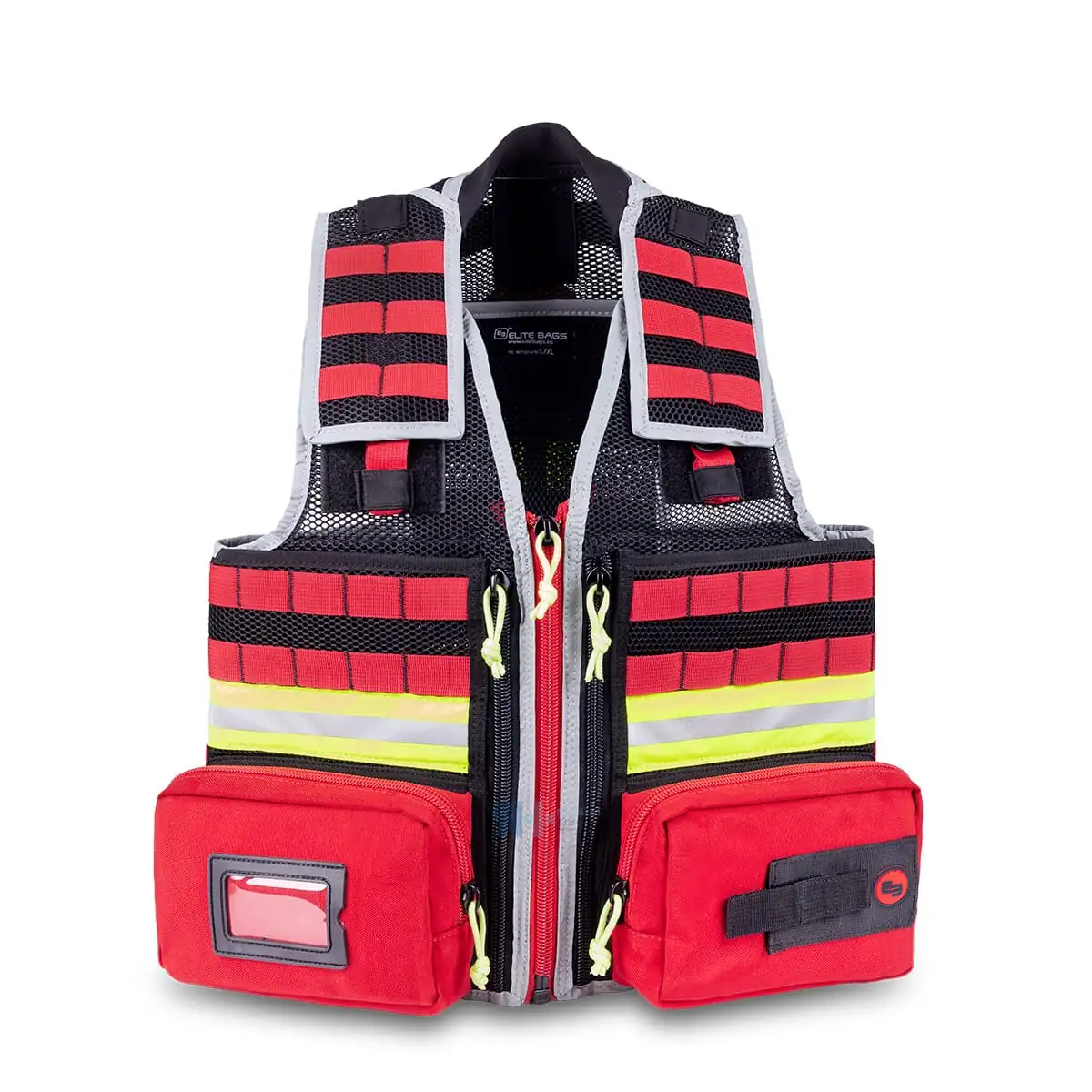 Chaleco técnico de emergencias sanitarias E-VEST Elite Bags modulable