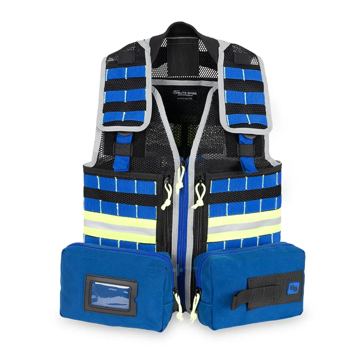 Chaleco técnico de emergencias sanitarias E-VEST Elite Bags disponible en siete colores