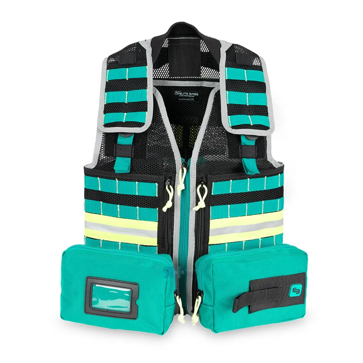 Chaleco técnico de emergencias sanitarias E-VEST Elite Bags en tallas S-M y L-XL