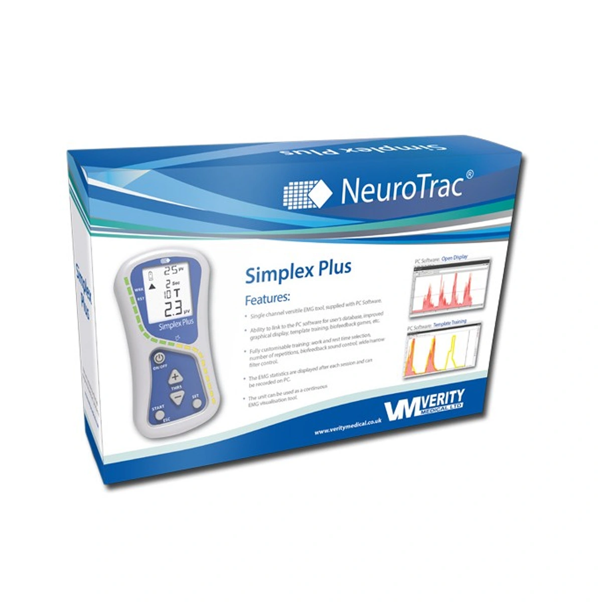 NeuroTrac Simplex Bluetooth biofeedback - Imagen 2